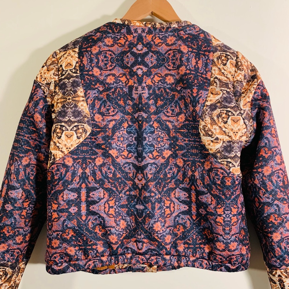 NEW H&M Printed Bomber Jacket - Picture 4 of 11
